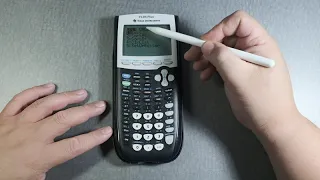 TI - Sample Standard Deviation