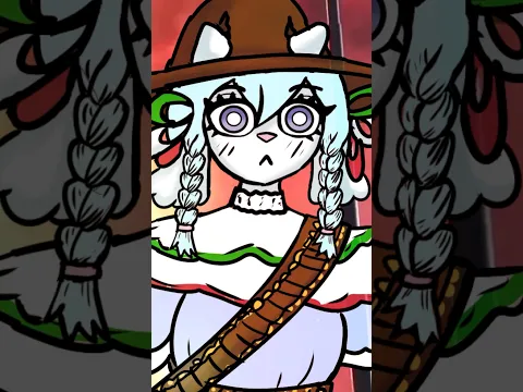 ¡Mi primera vez en el grito de independencia! 🇲🇽🐑#animation #animationmeme #humor #latam #mexico