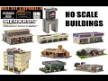 Menards Trains HO Scale Built-Up Structures Dioramas