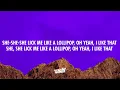 Lil Wayne - Lollipop (Lyrics) ft. Static Major (432Hz)