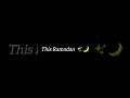 Lagu This Ramadan Vibes ✨🌙 #ramadan #vibes #muslim #new