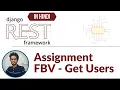 9 Serializing users Django Rest Framework