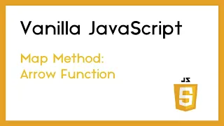 Map method Using Arrow Function Vanilla Javascript Coding Example 1