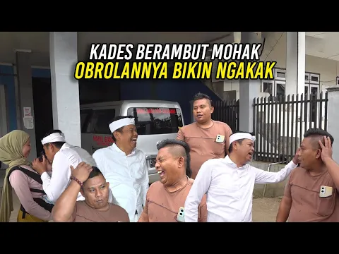 Download MP3 KANG DEDI BERTEMU KADES CIKARAMAS BERAMBUT MOHAK-OBROLANNYA BIKIN NGAKAK