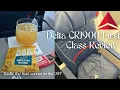 Delta First Class on the CRJ-900 Toronto YYZ New York JFK Flight Review