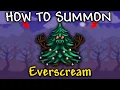 How to Summon Everscream in Terraria summon everscream summon ice queen summon Santa-NK1