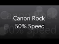 Download Lagu CANON ROCK 50%Tempo speed down TAB for practice