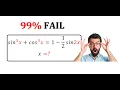 Conquer the Impossible An Olympiad Trigonometry Challenge Only 1 Can Solve
