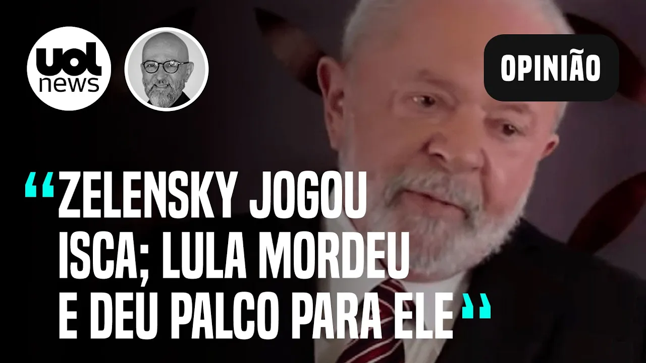Lula ofereceu palco para Zelensky dançar sozinho no G7, diz Josias de Souza