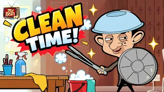 Mr Bean’s Crazy Cleaning Adventure! | Funny Episodes | 4K | Mr Bean TV