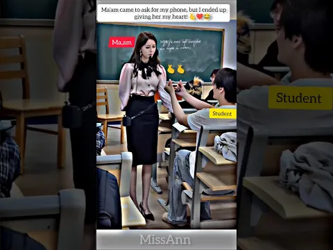 Tag that friend who used to flirt with the teacher in school! 😂❤️🫰 | #love #shorts #school