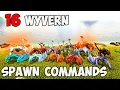 UPDATED Ark ALL WYVERN Spawn COMMAND How To Summon All WYVERNS ARK CODE 2023