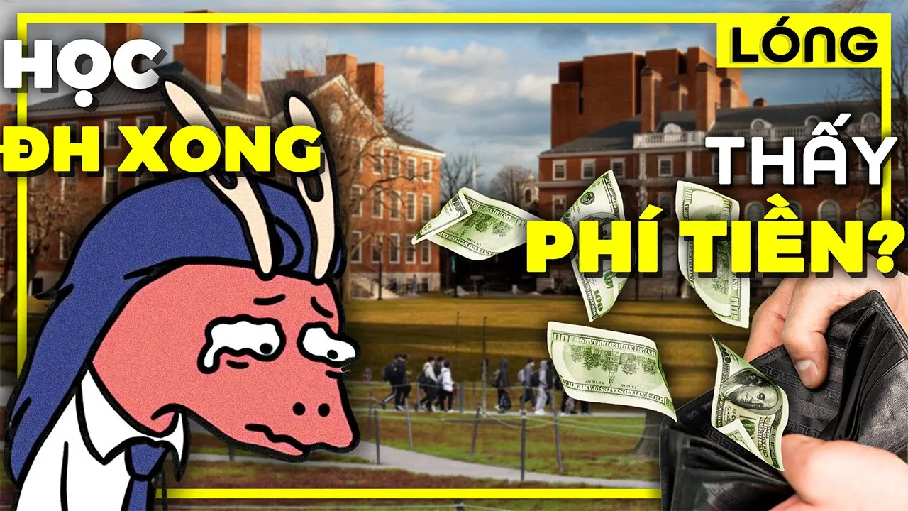 Outline Video Tôi đã học được gì sau khi tiêu 500 triệu cho việc học đại học