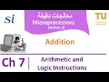 Microprocessors l Chapter 7 Arithmetic and Logic Instructions l 1 Addition