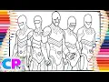 New Power Rangers Coloring Rangers Super Speed Release