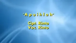 apuih lah rinto pop minang standar vidio klip original 