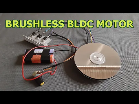 Download MP3 How to Run HDD Motor || DIY Brushless Motor Driver 5V - 9V