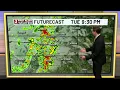 Tuesday Morning First Alert Weather Forecast with Chase Franks