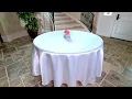 Steam Your LinenTablecloth Linens