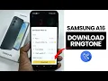 How to Download Ringtone in Samsung A16