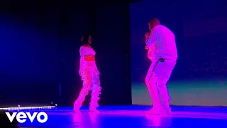 rihanna work live at the brit awards 2016 ft drake