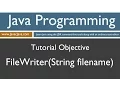 Learn Java Programming - FileWriter Tutorial