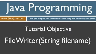 Learn Java Programming - FileWriter Tutorial