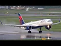 26 WET RAPID FIRE Departures from UP CLOSE Detroit Plane Spotting KDTW