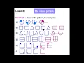 math prim 6 first term unit 3 lesson 2 the visual patterns
