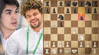 Seriously? || Javokhir Sindarov vs Magnus  Carlsen || Tech Mahindra Global Chess League 2026