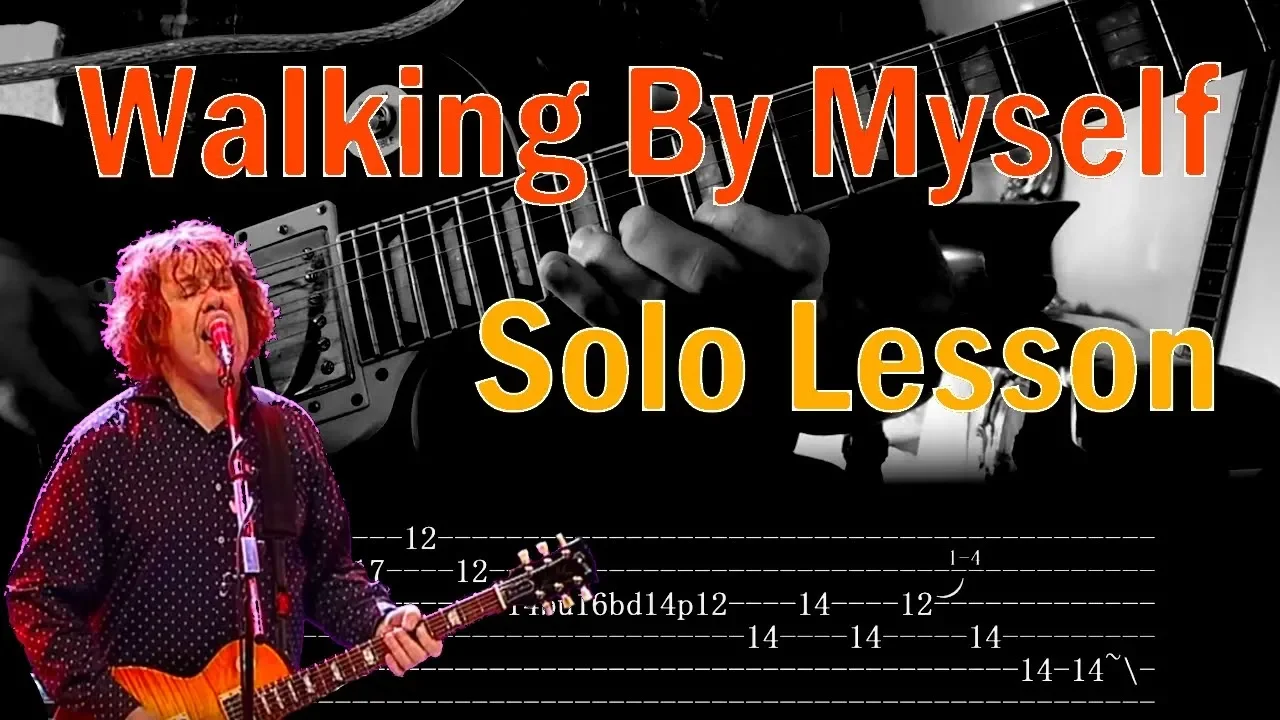 How to play the SOLO to 'Walking By Myself' - Gary Moore - Guitar Lesson How to play the SOLO to 'Walking By Myself' - Gary Moore - Guitar Lesson
