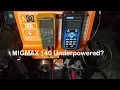 Harbor Freight Vulcan MIGMAX 140 Underpowered