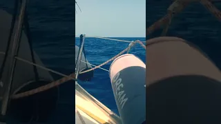 A day sail to Monemvasia, Greece #short