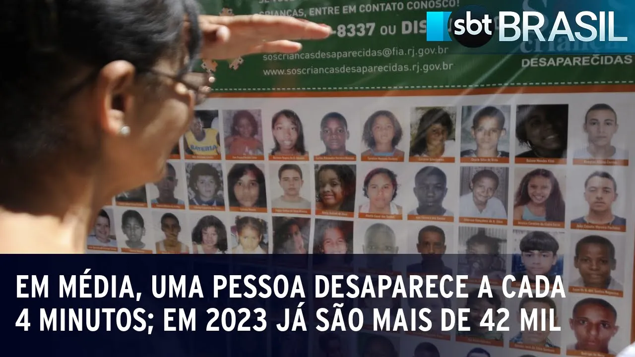 Ministério lança Plano Nacional de Pessoas Desaparecidas | SBT Brasil (30/08/23)