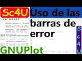 Tutorial-Principios de GNUPlot 16 Barras de Error - Primer de GNUPlot usando Windows