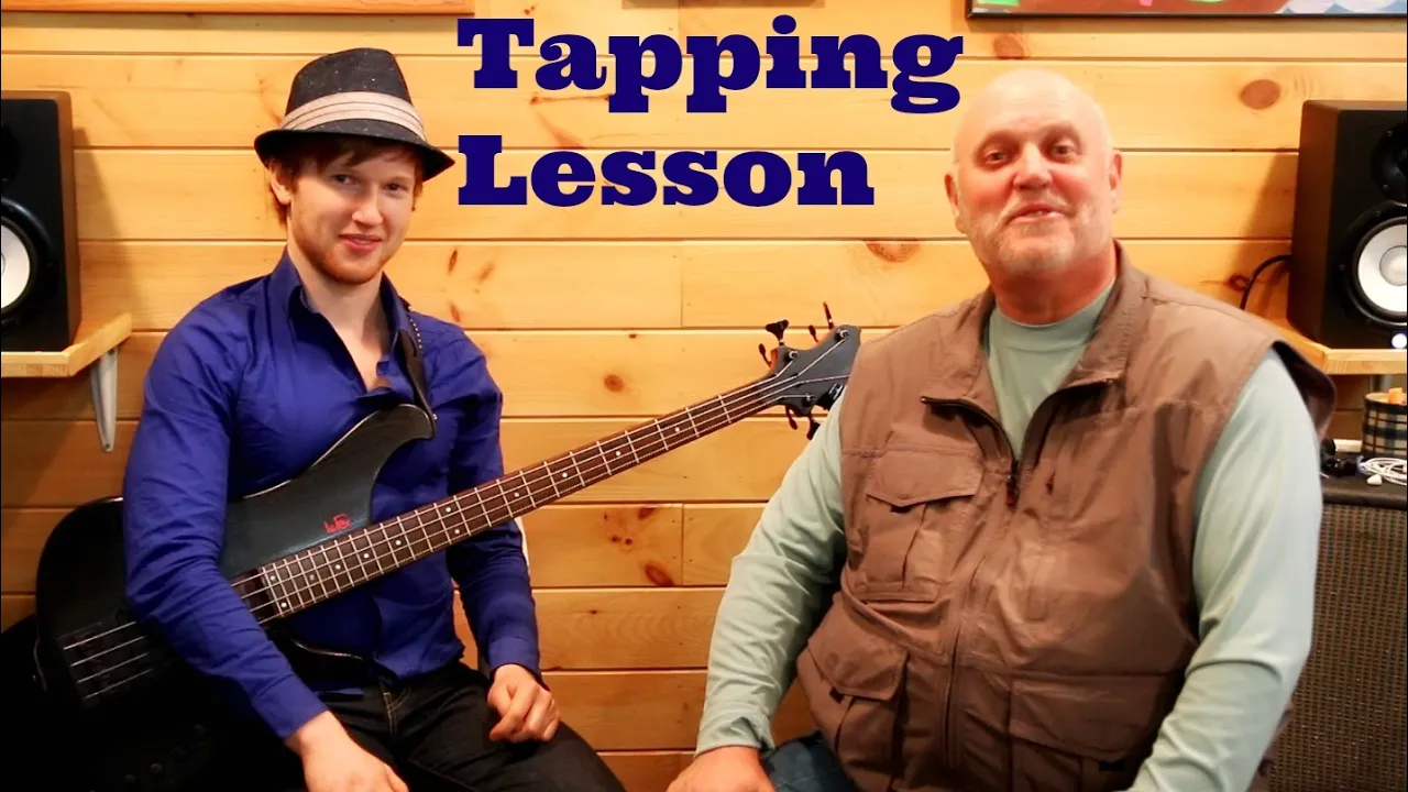 Bass Tapping Lesson - Jim Stinnett and Charles Berthoud