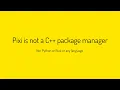 Cross-Platform Package Management for Modern C Development with Pixi - Ruben Arts