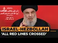 Download Lagu Hezbollah chief: Israel crossed “all red lines” with device explosions | AJ #Shorts
