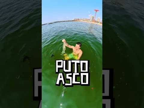 Me bañé en la playa + sucia de Nueva York 🤢