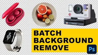 Photoshop Magic Batch Remove Product Backgrounds with Actions