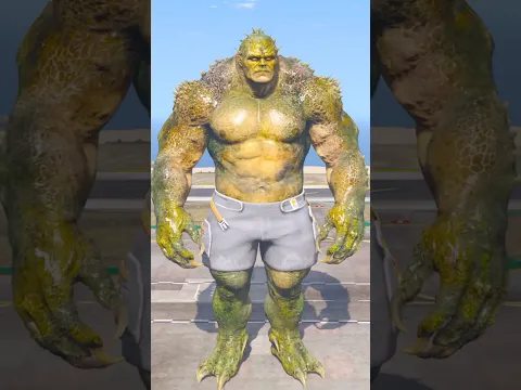 HULK + ABOMINATION = NEXT LEVEL GIANT ABOMINATION 😱 #shorts #gta5 #hulk