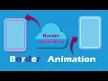 Border Animation in CSS
