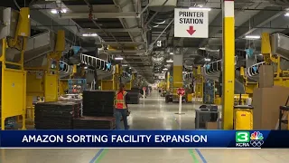 Here s a look at the new Amazon sorting facility in Tracy