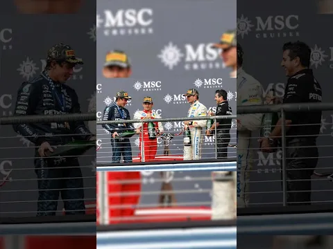 Why Antonelli's Podium Drink Was ALCOHOL-FREE #f1 #usgp #formula1