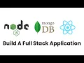 Full Stack React Node MongoDB - Build A Sign Up Application React Node js Express and MongoDB