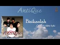 Download Lagu ANTIQUE - BISIKANLAH  [OFFICIAL LYRIC VIDEO]