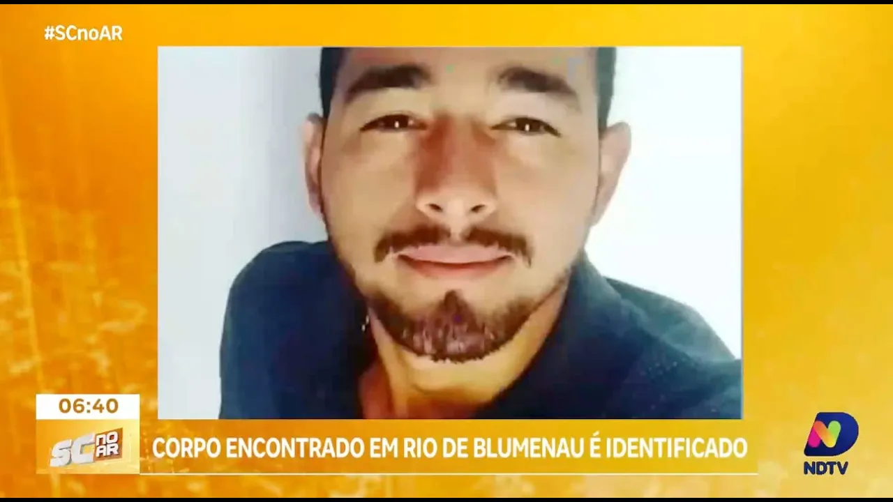Homem desaparecido desde o Réveillon é encontrado morto em Blumenau