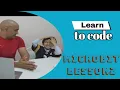Learn to code with Scratch Blocks MicroBit Lesson 2 Button Button Button