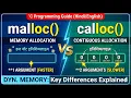 malloc vs calloc Difference between malloc and calloc in C