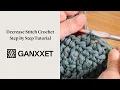 How To Single Crochet Decrease sc2tog Step By Step Tutorial